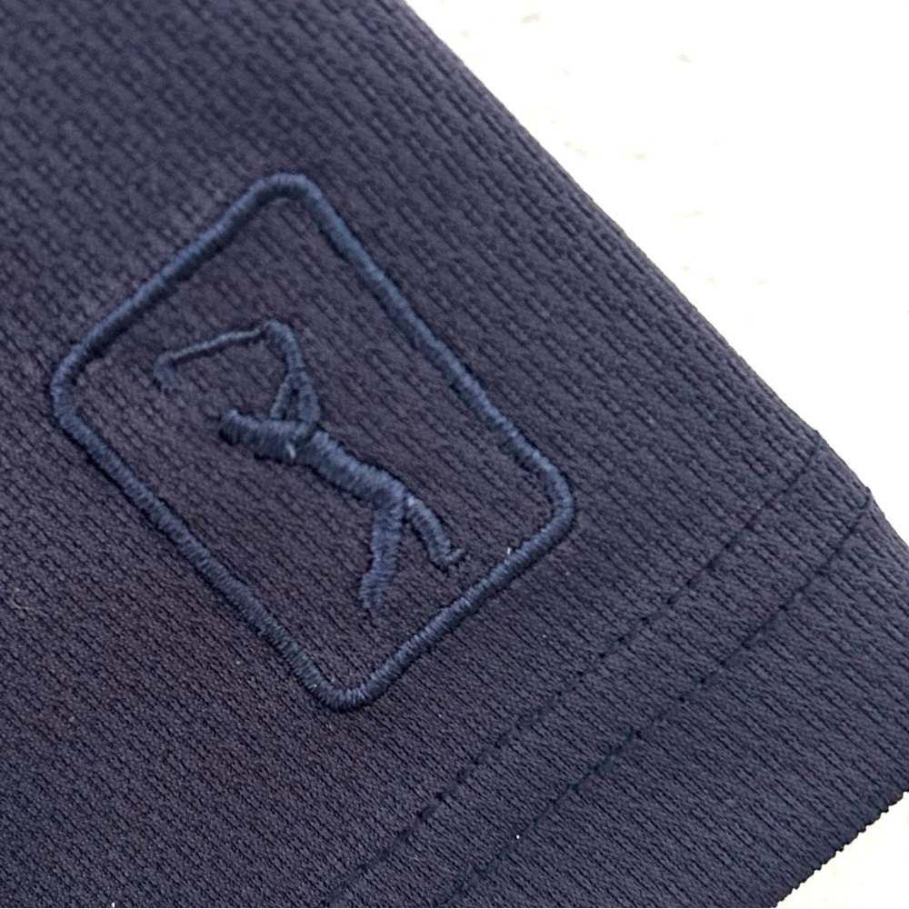 PGA Tour Relaxed Fit Golf Shirt Polo Short Sleeve Stretch Navy Blue Size XXL - Picture 3 of 11